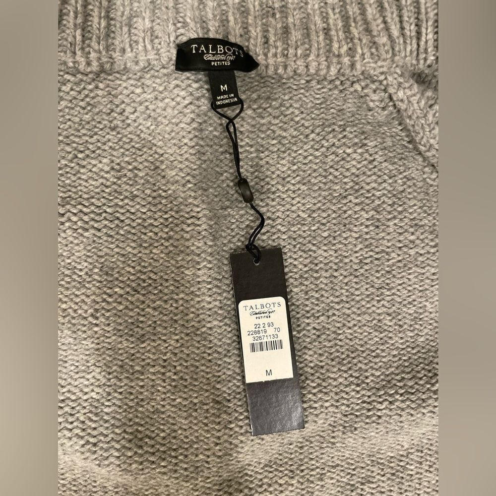 TALBOTS Wool/Cashmere Cardigan - Picture 6 of 14